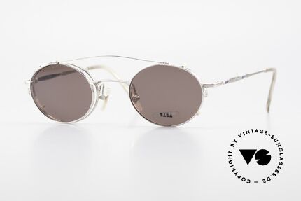 Bada BL1581 90's Eyeglasses With Clip On, rare, old vintage BADA sunglasses from the year 1996, Made for Men and Women