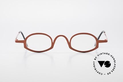 Theo Belgium Ellips Fancy Rare Vintage Glasses, founded in 1989 as 'opposite pole' to the 'mainstream', Made for Men and Women