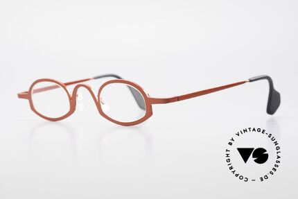 Theo Belgium Ellips Fancy Rare Vintage Glasses, made for the avant-garde, individualists & trend-setters, Made for Men and Women