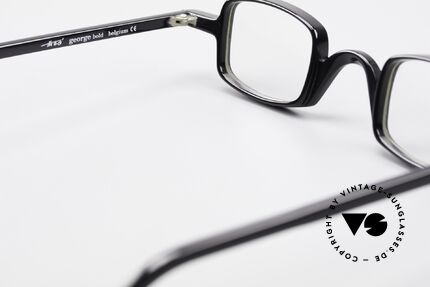 Theo Belgium George Vintage Designer Specs Square, clear DEMO lenses should be replaced with prescriptions, Made for Men and Women