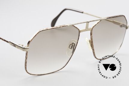 Cazal 721 Old 80's Men's Aviator Frame, 2. hand in a great condition (scratch-free sun lenses), Made for Men