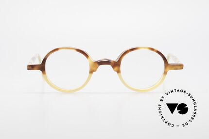 Anne Et Valentin Albert Old Round Vintage 80's Glasses, the couple Anne (artist) and Valentin (optician), Made for Men and Women