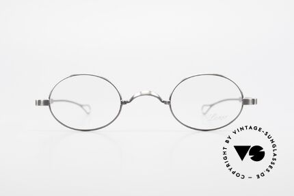 Lunor Oval T-22 Titanium Vintage Eyeglasses, traditional German brand; quality handmade in Germany, Made for Men and Women
