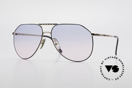 Carrera 5343 Blue Pink Gradient Sun Lenses, interesting vintage 80's designer shades by Carrera, Made for Men