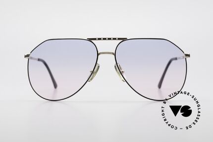 Carrera 5343 Blue Pink Gradient Sun Lenses, extraordinary aviator design, GOLD-PLATED/ black, Made for Men