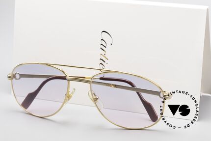 Cartier Driver Baby Blue Pink Gradient Lenses, Size: medium, Made for Men
