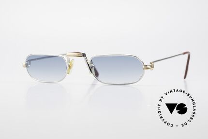 Cartier Demi Lune LC Platinum Reading Frame 1987 Details