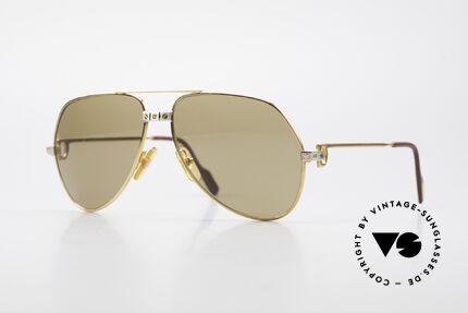 Cartier Vendome Santos - M 80's James Bond Sunglasses Details