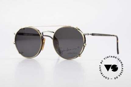 John Lennon - Imagine Panto Glasses With Clip On, vintage glasses of the original 'John Lennon Collection', Made for Men and Women