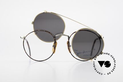 Sunglasses John Lennon Imagine Panto Glasses With Clip On