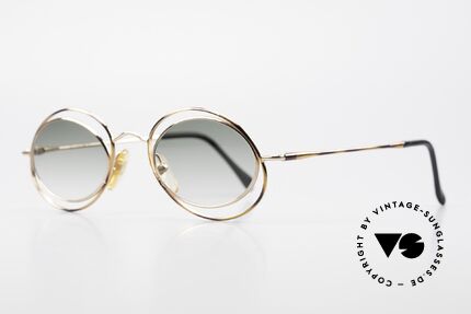Casanova LC16 Enchanting Ladies Sunglasses, terrific frame pattern in gold, bronze and "tortoise", Made for Women
