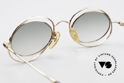 Casanova LC16 Enchanting Ladies Sunglasses, NO RETRO frame, but a unique old designer ORIGINAL, Made for Women