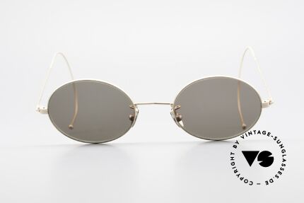 Cutler And Gross 0410 Oval Frame With Sports Temples, classic, timeless UNDERSTATEMENT luxury sunglasses, Made for Men and Women