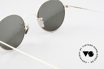 Cutler And Gross 0369 90's Panto Designer Sunglasses, NO RETRO fashion, but a unique 20 years old Original!, Made for Men and Women