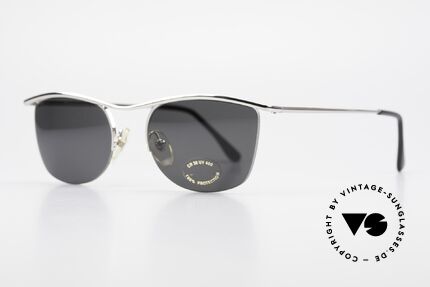 Cutler And Gross 0422 Half Rimless Sunglasses 90's, stylish & distinctive in absence of an ostentatious logo, Made for Men and Women