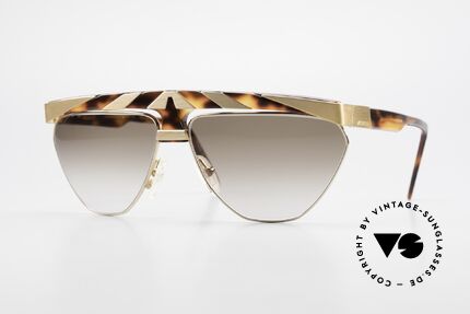 Alpina G84 80's Sunglasses Gold Plated Details
