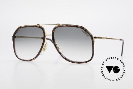 Carrera 5370 Classic Vintage Sunglasses, noble vintage 1990's designer glasses by Carrera, Made for Men