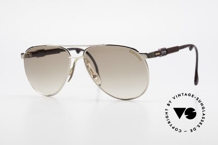 Carrera 5348 80's Vario Sports Sunglasses, brilliant vintage Carrera 80s sunglasses, size 56°15, Made for Men and Women