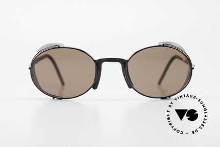 Carrera 5580 Sportsglasses Steampunk 90's, dull-black frame + original Carrera plastic sun lenses, Made for Men and Women