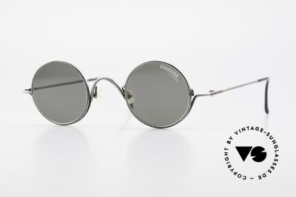 Carrera 5566 Round Vintage Sunglasses 90s, small round Carrera vintage sunglasses from the 90's, Made for Men and Women