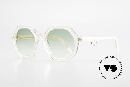 Sonia Rykiel SR46 444 Octagonal Sunglasses 1970's, perfect to create your individual outfit - just UNIQUE!, Made for Women