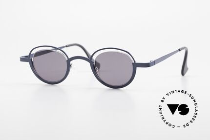 Theo Belgium Dozy Slim 90s Crazy Designer Sunglasses Details
