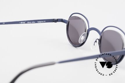 Theo Belgium Dozy Slim 90s Crazy Designer Sunglasses, NO RETRO frame; but a rare 20 years old ORIGINAL, Made for Men and Women