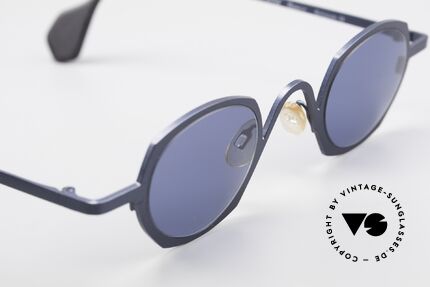 Theo Belgium Flower Round 90s Designer Sunglasses, unworn VINTAGE sunglasses (with representativeness), Made for Men and Women