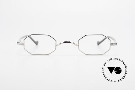 Lunor Octag II-A Octagonal Vintage Eyeglasses, traditional German brand; quality handmade in Germany, Made for Men and Women