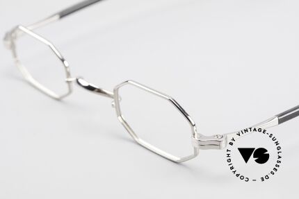 Lunor Octag II-A Octagonal Vintage Eyeglasses, unworn RARITY (for all lovers of quality) from app. 1998, Made for Men and Women