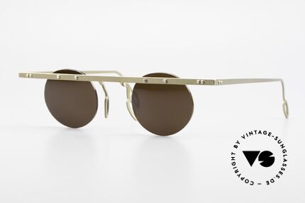 Theo Belgium Tita VII 10 Crazy Titanium Sunglasses 90s Details
