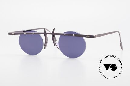 Theo Belgium Tita VI 4 Crazy Sunglasses Titanium 90s Details