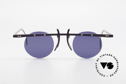 Theo Belgium Tita VI 4 Crazy Sunglasses Titanium 90s, founded in 1989 as 'anti mainstream' eyewear / glasses, Made for Men and Women