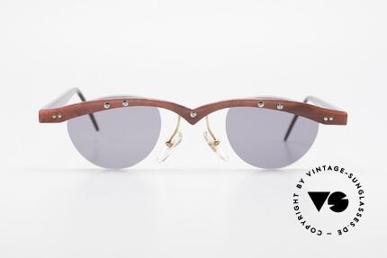 Theo Belgium Gamma 90's Buffalo Horn Sunglasses, founded in 1989 as 'anti mainstream' eyewear / glasses, Made for Men and Women