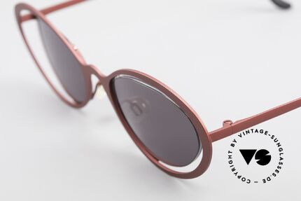 Theo Belgium LuLu Rimless Cateye Shades 90's, an extraordinary designer piece by THEO BELGIUM, Made for Women