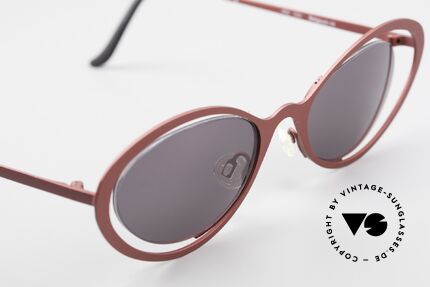 Theo Belgium LuLu Rimless Cateye Shades 90's, unworn, one of a kind, Theo specs for all who dare ;), Made for Women