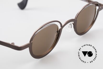Theo Belgium Dozy Slim Crazy 90s Designer Sunglasses, unworn, one of a kind, Theo specs for all who dare, Made for Men and Women