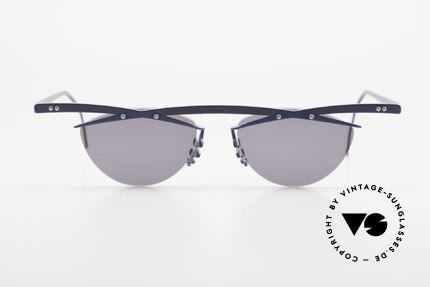 Theo Belgium Tita III 2 Crazy Vintage Sunglasses XL, founded in 1989 as 'anti mainstream' eyewear / glasses, Made for Men and Women