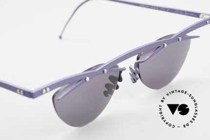 Theo Belgium Tita III 2 Crazy Vintage Sunglasses XL, an old, unworn THEO original and NO RETRO EYEWEAR, Made for Men and Women