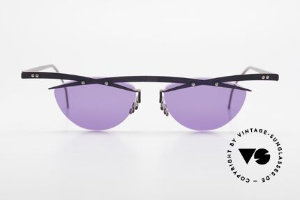 Theo Belgium Tita III 4 XL Crazy Vintage Sunglasses, founded in 1989 as 'anti mainstream' eyewear / glasses, Made for Men and Women