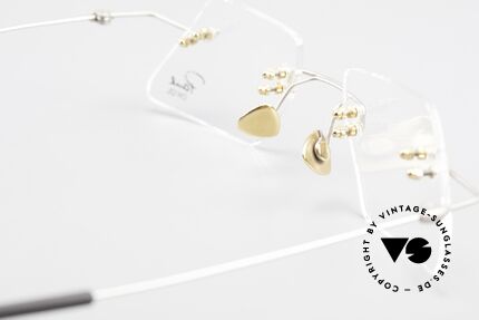 Paul Chiol 2001 Unique Rimless Eyeglasses, your optician can demonstrate his skills, here! ;), Made for Men and Women