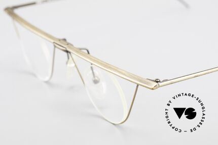 GMC 6600 Rimless Art Glasses Bauhaus, exclusively top-notch frame components; high-end, Made for Men and Women