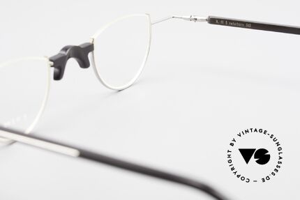 Wolfgang Katzer Fil 5 Genuine Horn Reading Glasses, never been worn; made for optical lenses, + orig. case, Made for Men
