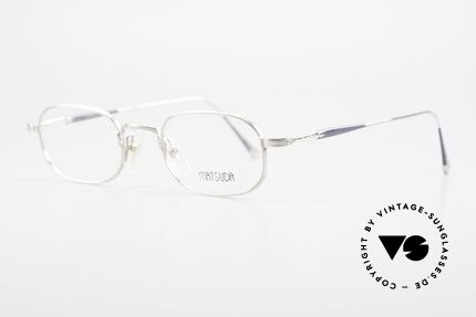 Matsuda 10108 90's Men's Eyeglasses High End, the full metal frame is decorated with tiny engravings, Made for Men