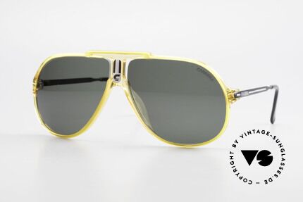 Carrera 5590 3 Interchangeable Sun Lenses, simply ingenious 80's vintage sunglasses by CARRERA, Made for Men