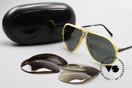 Carrera 5590 3 Interchangeable Sun Lenses, NO RETRO SHADES, but an app. 30 years old ORIGINAL!, Made for Men