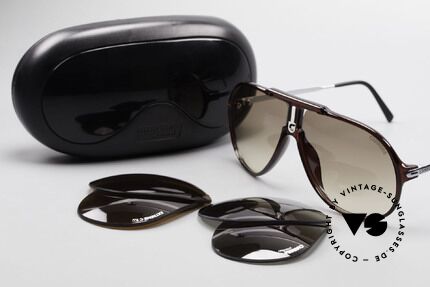 Carrera 5590 3 Sets Interchangeable Lenses, NO RETRO SHADES, but an app. 30 years old ORIGINAL!, Made for Men