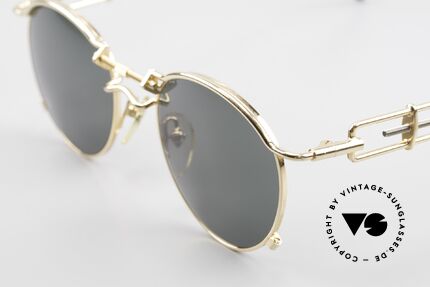 Jean Paul Gaultier 56-0174 90's Steampunk Shades Tupac, unworn rarity, one of a kind (incl. original Gaultier case), Made for Men and Women