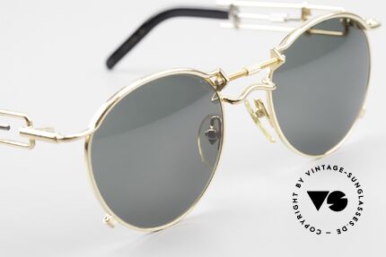 Jean Paul Gaultier 56-0174 90's Steampunk Shades Tupac, NO retro fashion, but a precious old ORIGINAL from 1991, Made for Men and Women