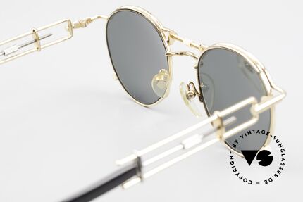 Jean Paul Gaultier 56-0174 90's Steampunk Shades Tupac, Size: medium, Made for Men and Women